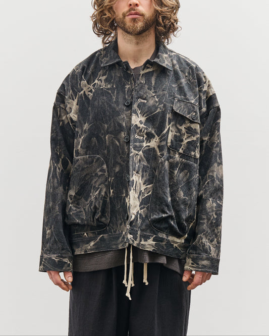 O-Project Denim Jacket, Bleached Shadow