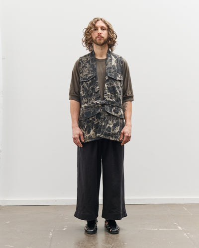 O-Project Denim Vest, Bleached Shadow