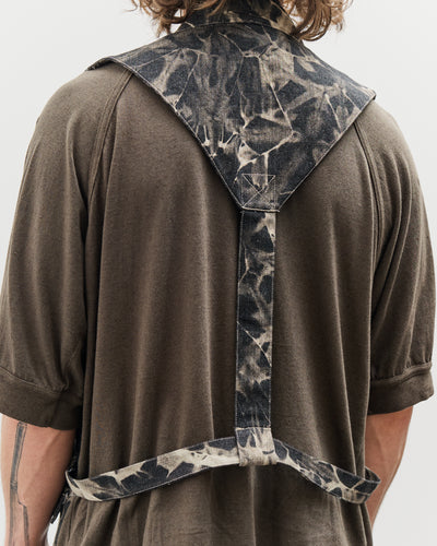 O-Project Denim Vest, Bleached Shadow