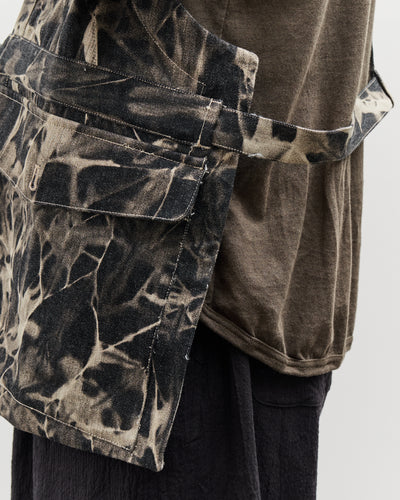 O-Project Denim Vest, Bleached Shadow