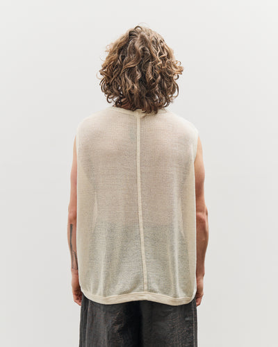 O-Project Sleeveless Tee Mesh, Kinari