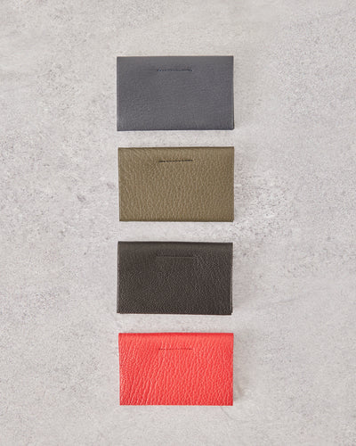 Postalco All Leather Geology Card Holder