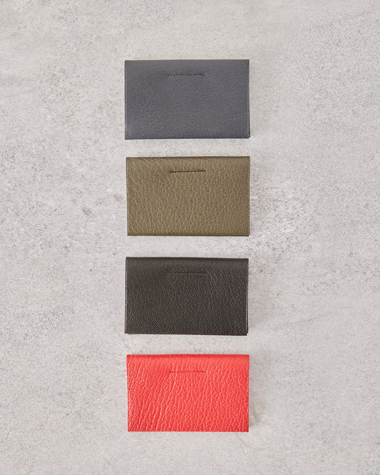 Postalco All Leather Geology Card Holder