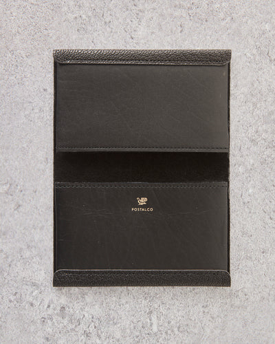 Postalco All Leather Geology Card Holder