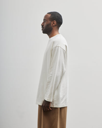 Sillage Long Sleeve Tee Longer Length, Natural