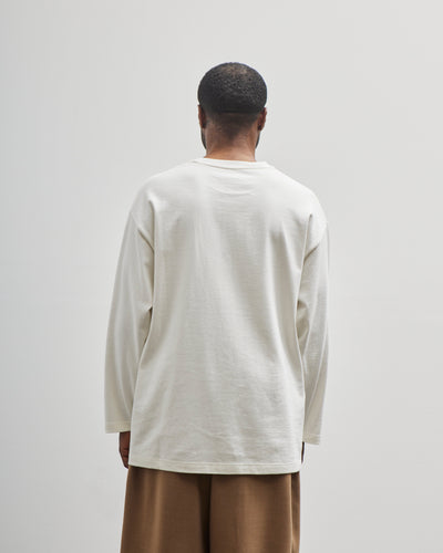 Sillage Long Sleeve Tee Longer Length, Natural