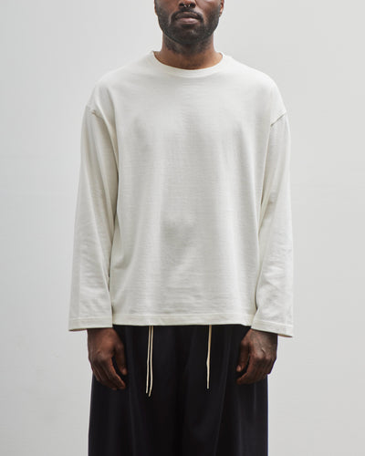 Sillage Long Sleeve Tee Shorter Length, Natural