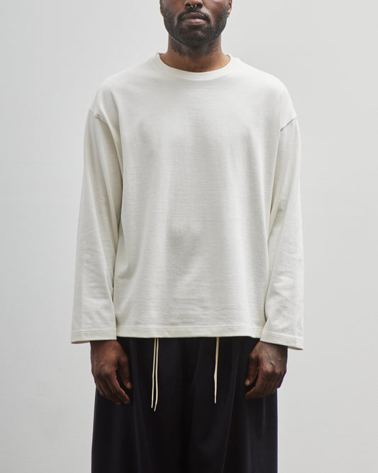 Sillage Long Sleeve Tee Shorter Length, Natural