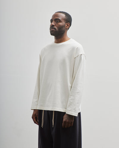 Sillage Long Sleeve Tee Shorter Length, Natural
