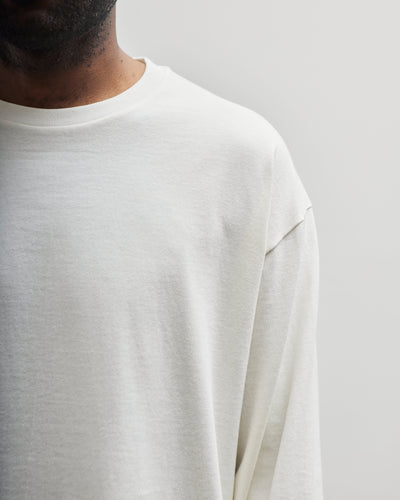 Sillage Long Sleeve Tee Shorter Length, Natural
