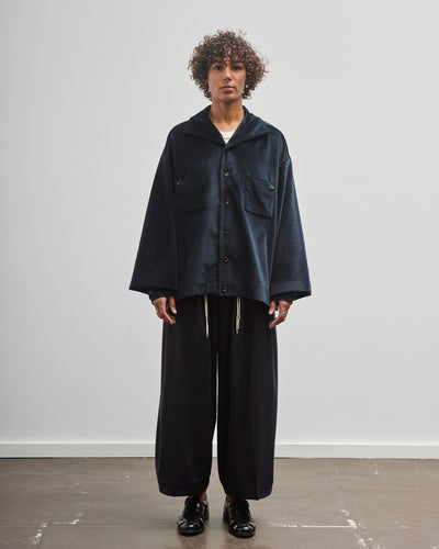 Sillage Rib Blouson, Deadstock Velvet Black