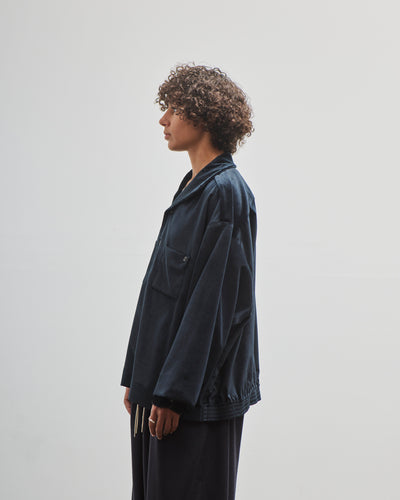 Sillage Rib Blouson, Deadstock Velvet Black