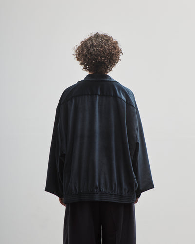 Sillage Rib Blouson, Deadstock Velvet Black
