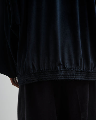 Sillage Rib Blouson, Deadstock Velvet Black