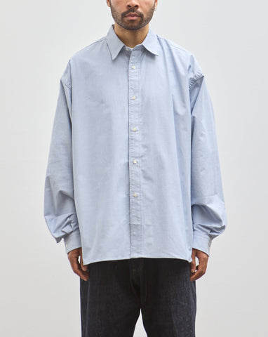 Sillage Wide Shirt, Blue