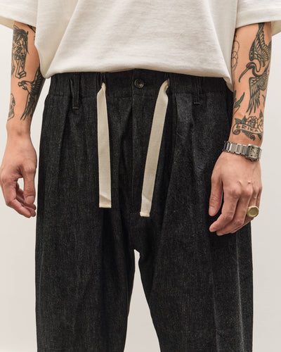 Sillage Baggy Trousers, Black Denim One Wash