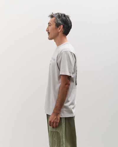 Tacoma Fuji Records C.C.Y.M.B.Q. Tee, Ice Grey