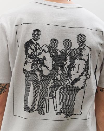Tacoma Fuji Records C.C.Y.M.B.Q. Tee, Ice Grey
