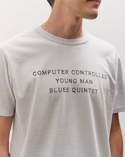 Tacoma Fuji Records C.C.Y.M.B.Q. Tee, Ice Grey