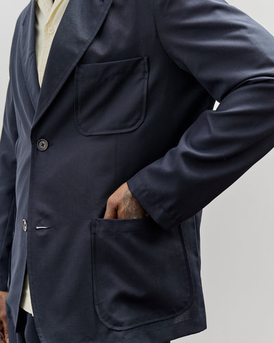 Universal Works Two Button Jacket, Navy
