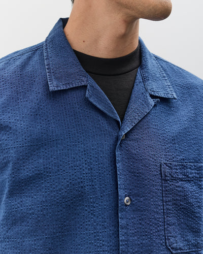 Universal Works Road Shirt, Washed Indigo