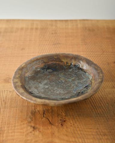 Yuriko Bullock Wood-Fired Plate #2, Earth