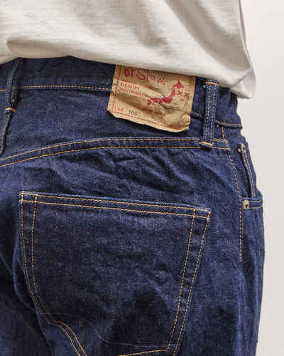 orSlow 105 Standard Denim, One Wash