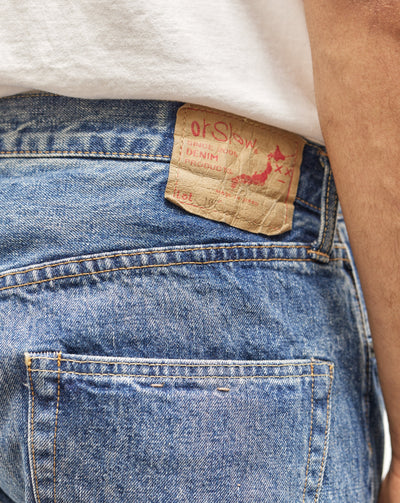 orSlow 107 Ivy Fit Denim, 2 Year Wash