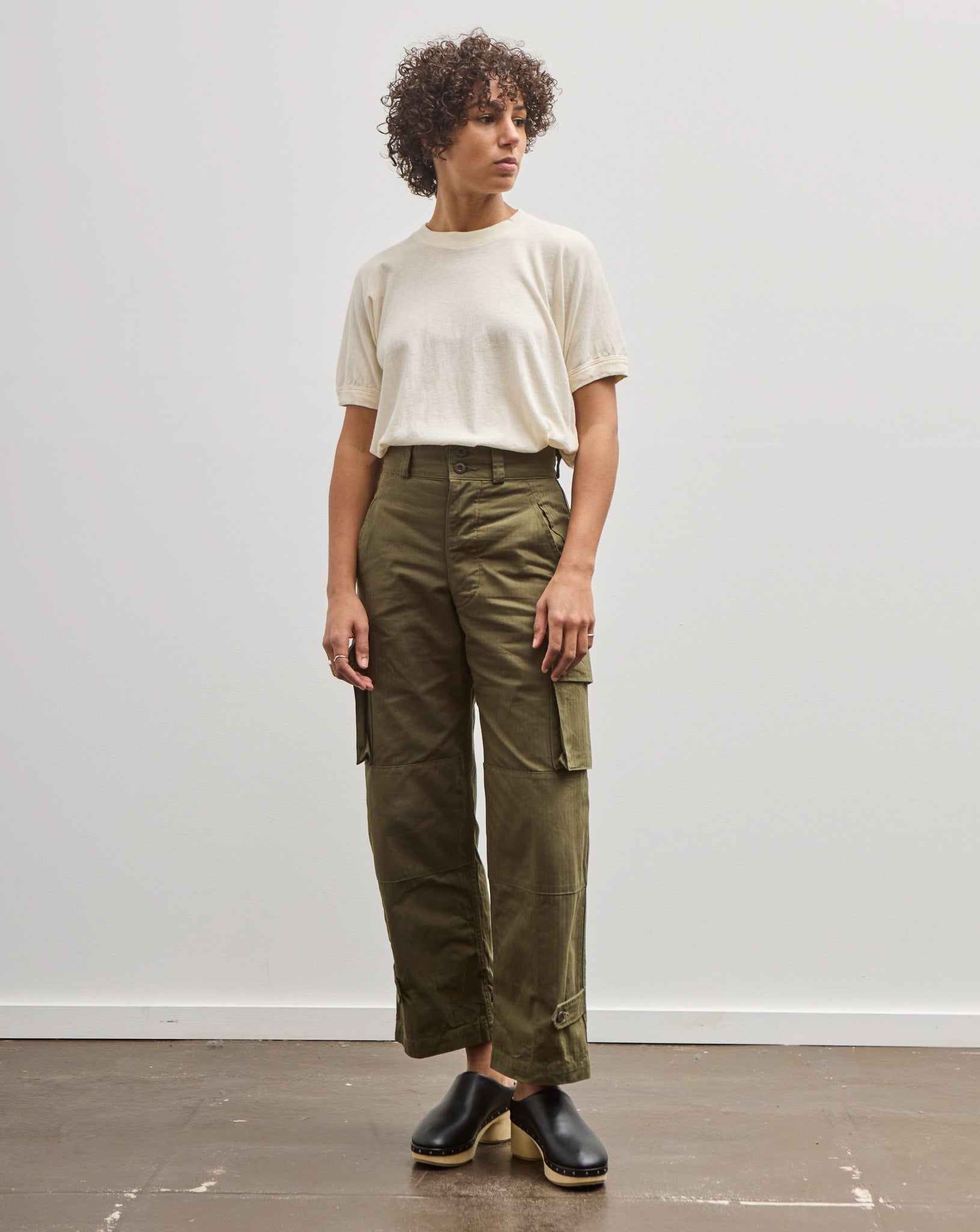 orSlow French Army Cargo Pants, Army Green