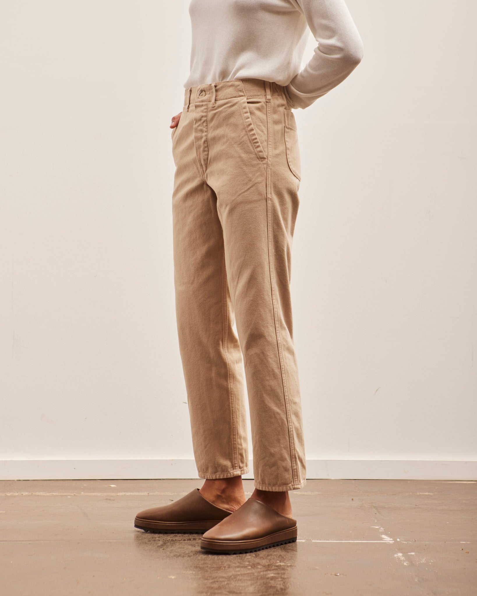 orSlow French Work Pant, Beige