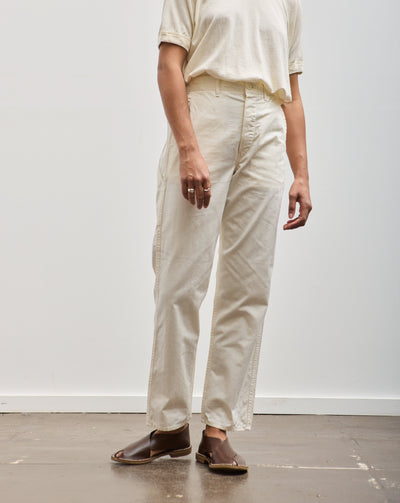 orSlow French Work Pant, Ecru