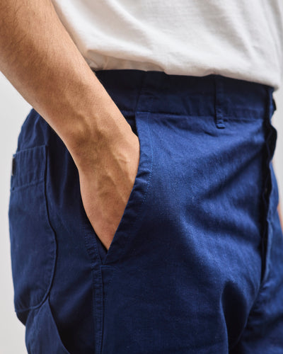 orSlow Unisex French Work Pant, Blue