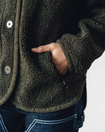 7115 Curly Jacket, Olive