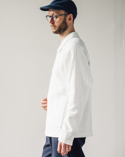 7115 Unisex Chore Jacket, Off-White