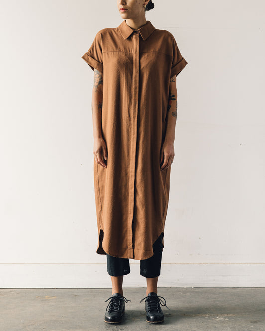 7115 Signature Shirt Maxi Dress
