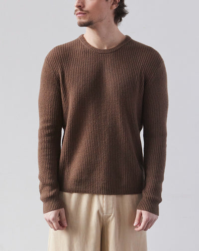 7115 Unisex Molly Everyday Crewneck Sweater, Brown