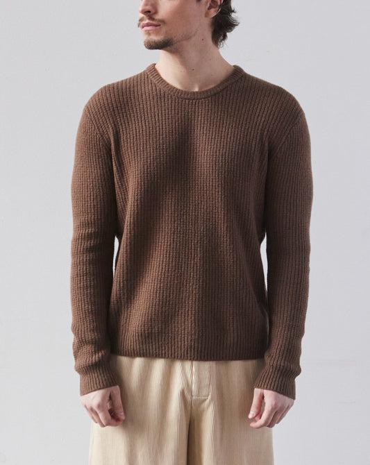 7115 Unisex Molly Everyday Crewneck Sweater, Brown