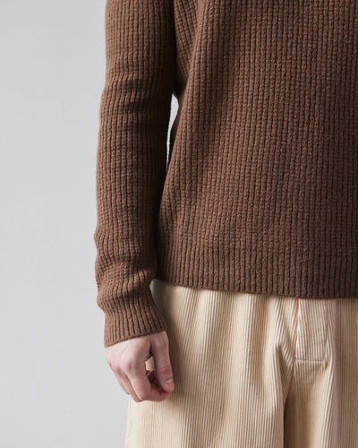 7115 Unisex Molly Everyday Crewneck Sweater, Brown