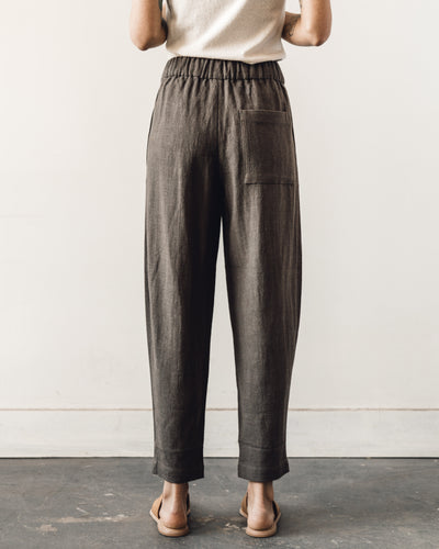 7115 Elastic Pull-Up Trouser, Olive