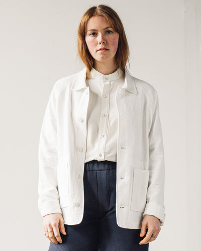 7115 Unisex Chore Jacket, Off-White