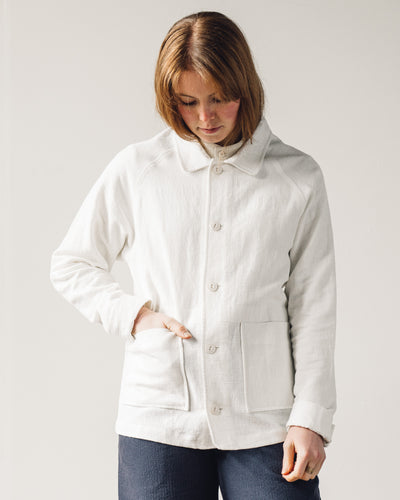 7115 Unisex Chore Jacket, Off-White