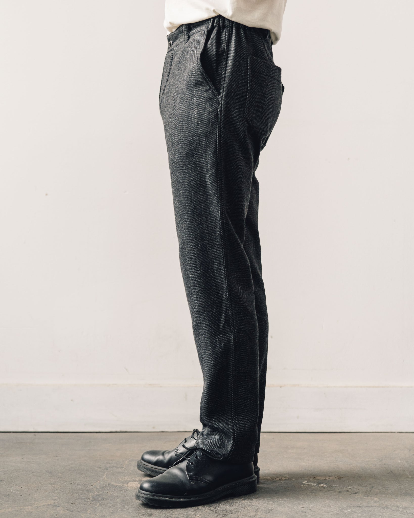 Arpenteur Petanque Wool Trousers, Grey