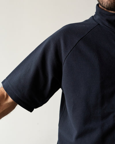 Arpenteur Jet Zippered T-Shirt, Midnight Blue