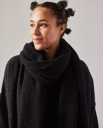 Cordera Baby Alpaca Scarf, Black