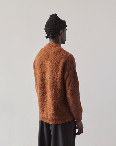 Cordera Men's Bouclé Sweater, Toffee