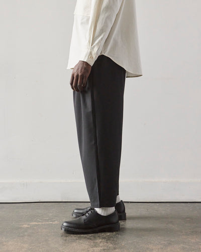 Cordera Tailoring Elastic Waist Pants, Black