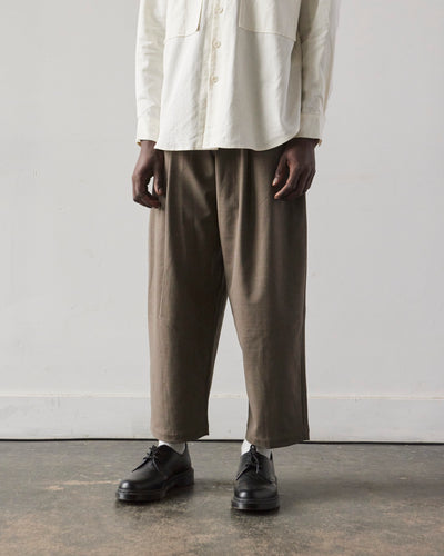 Cordera Tailoring Elastic Waist Pants, Vetiver