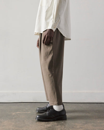 Cordera Tailoring Elastic Waist Pants, Vetiver