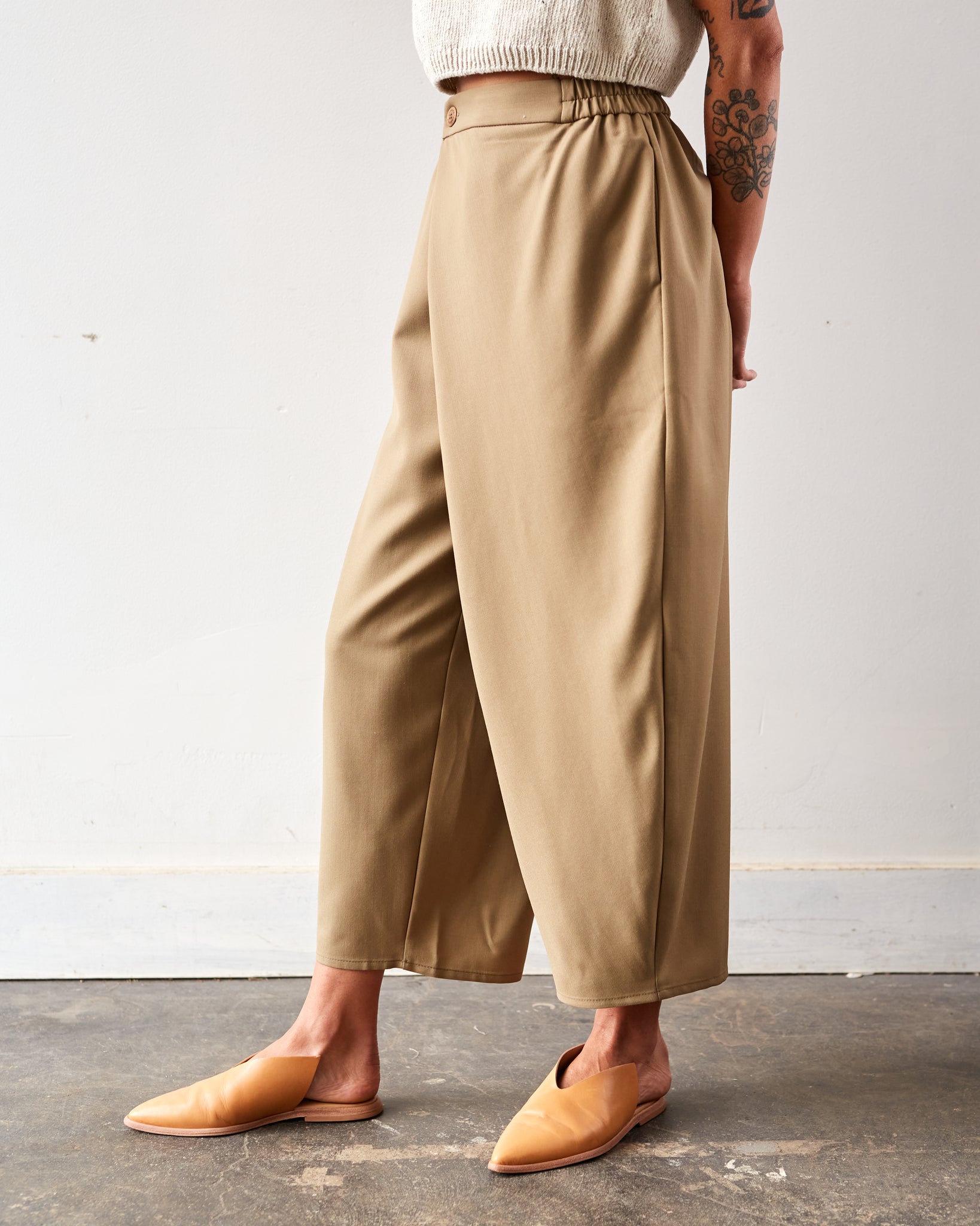 Cordera Tailoring Paero Pants, Khaki