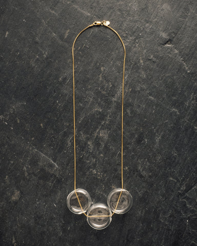 AK Studio Celestine Liquid Light Necklace